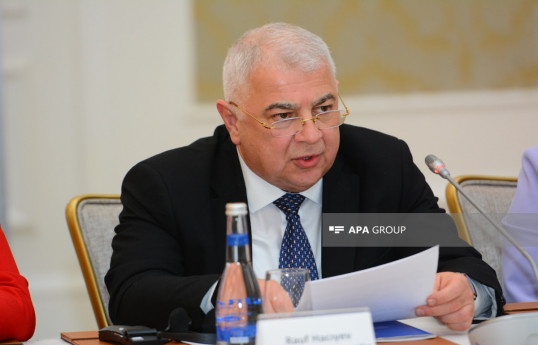 Rauf Hajiyev, Deputy Minister of Ecology and Natural Resources, member of the Coordination Council for Sustainable Development, co-chairman of Environment and Climate Change - the IV Final Group