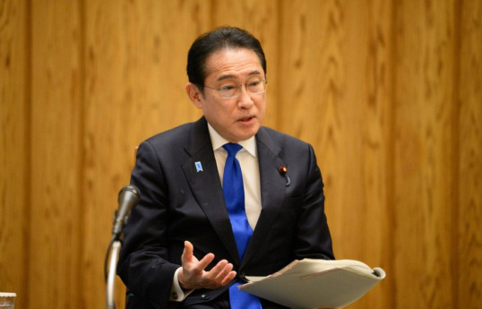 Japanese Prime Minister Fumio Kishida