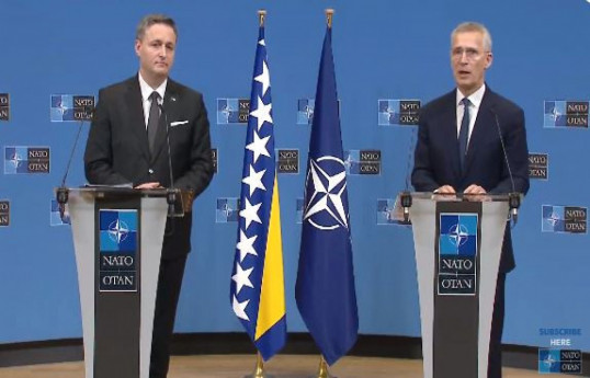 Stoltenberg reveals conditions for Bosnia and Herzegovina's membership in NATO