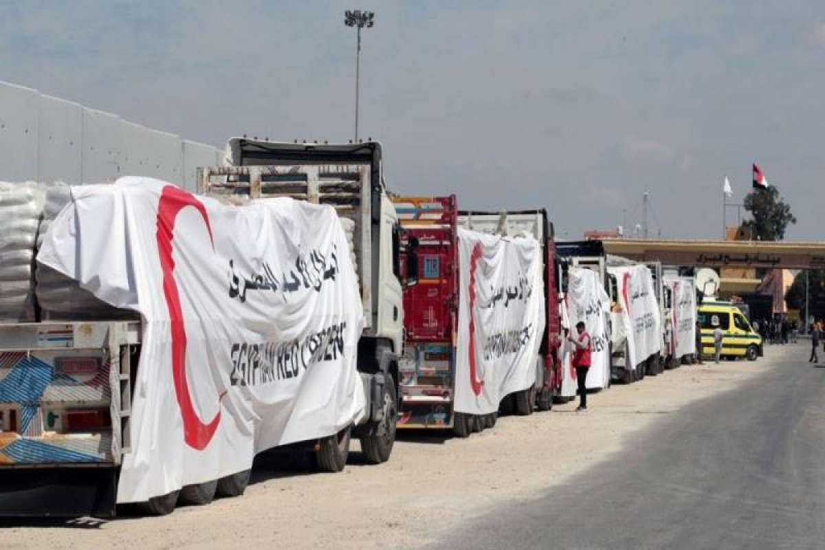 COGAT: 419 humanitarian aid trucks entered Gaza today