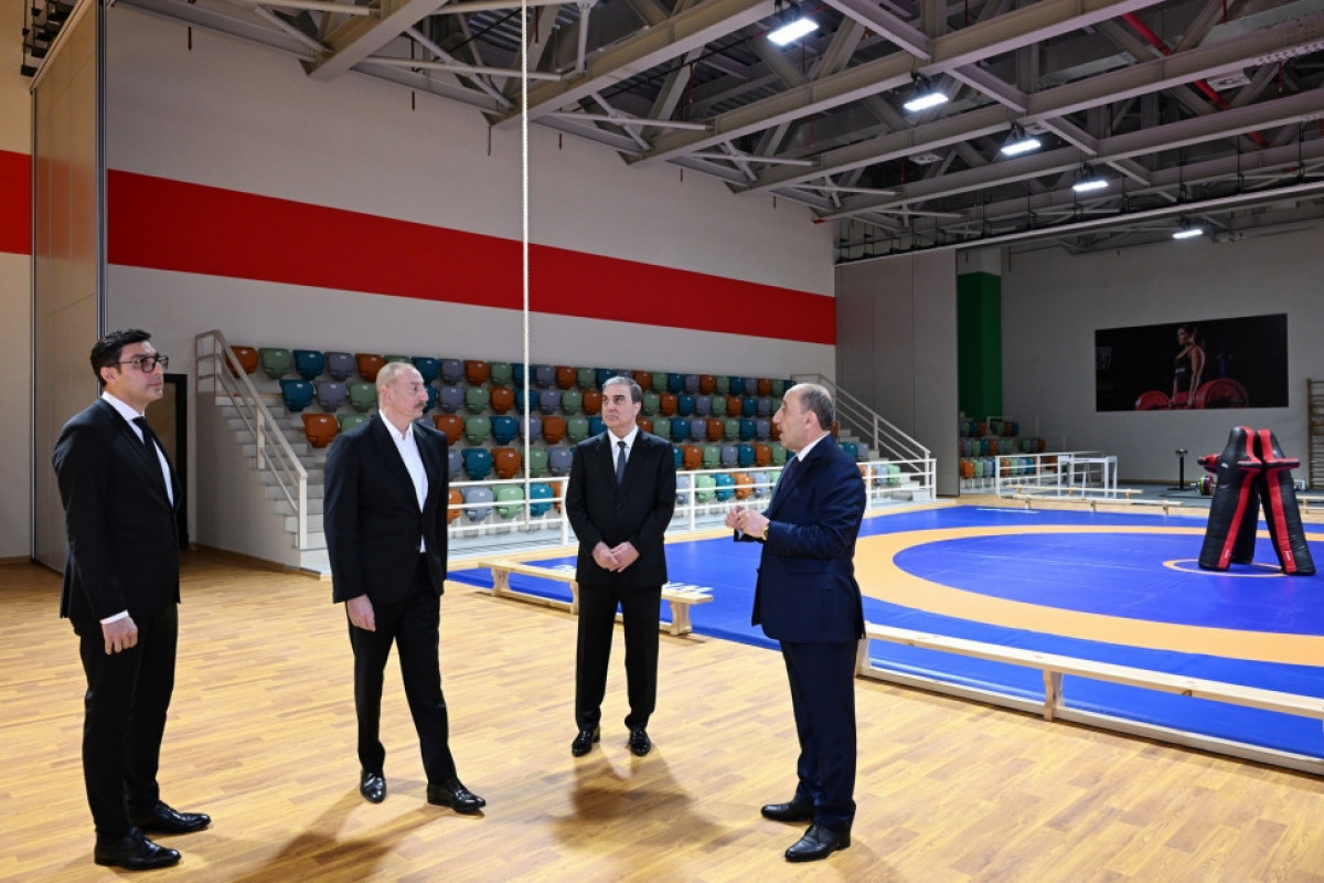 President Ilham Aliyev inaugurated Ganja Sports Palace-UPDATED 