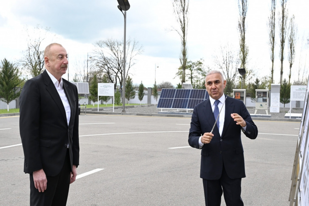 “Hajialili" power substation and Regional Training Center were inaugurated in Gabala