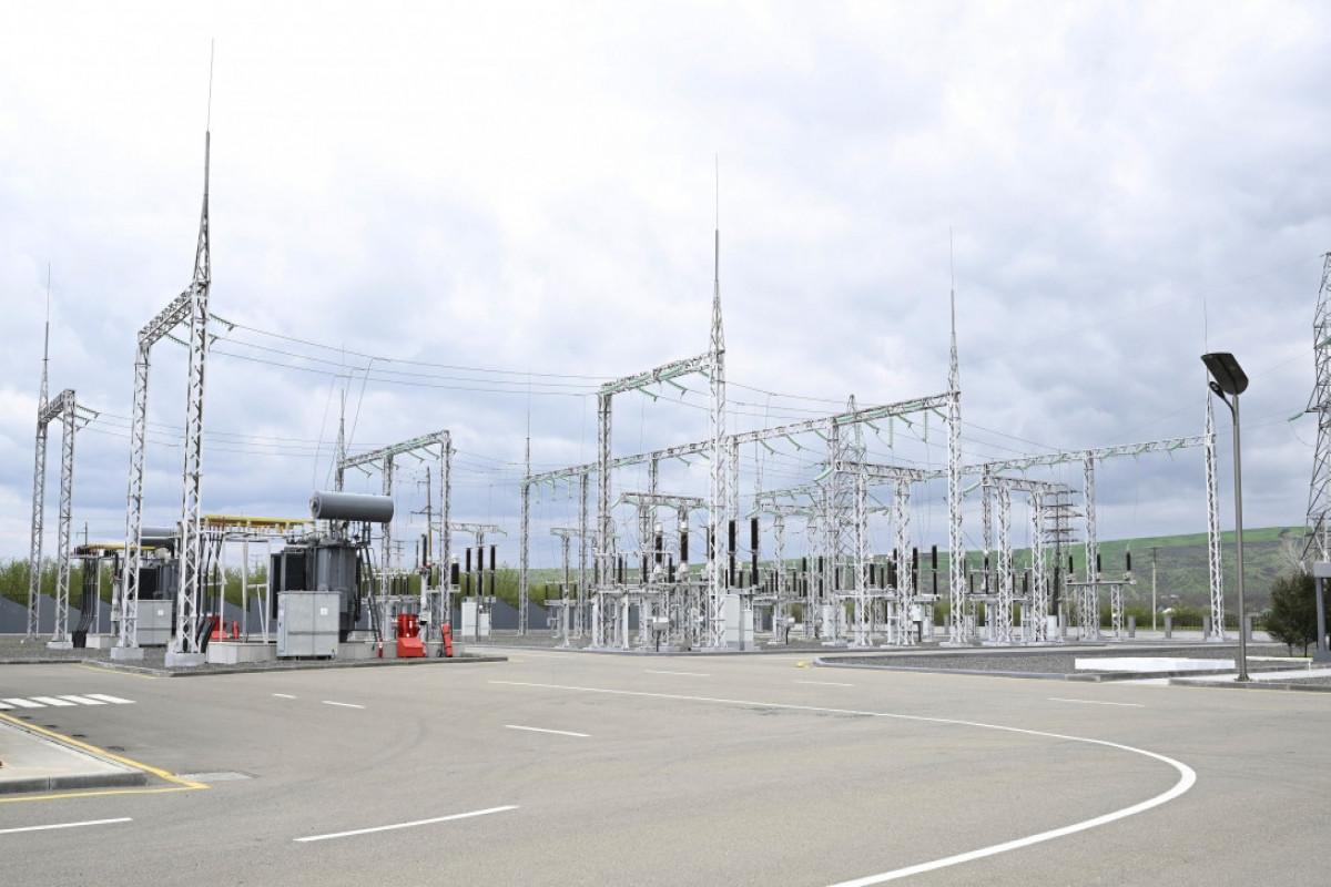 “Hajialili" power substation and Regional Training Center were inaugurated in Gabala