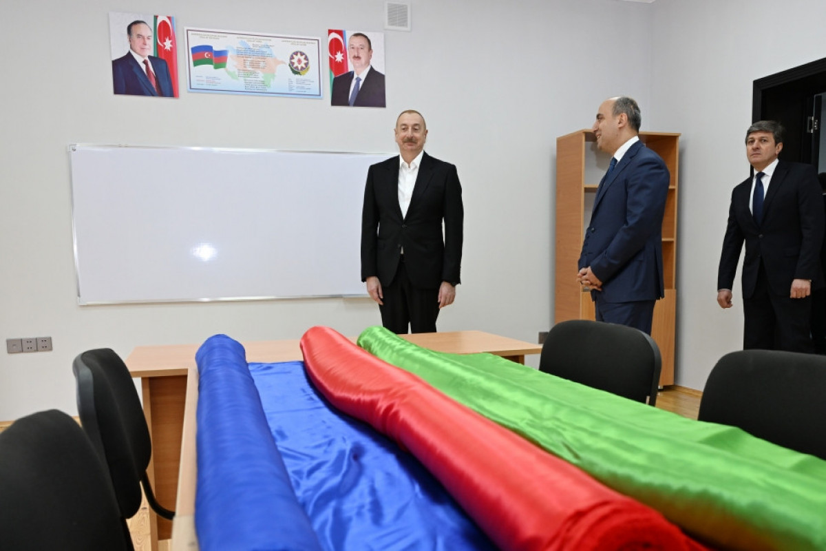 President Ilham Aliyev visited Gabala district