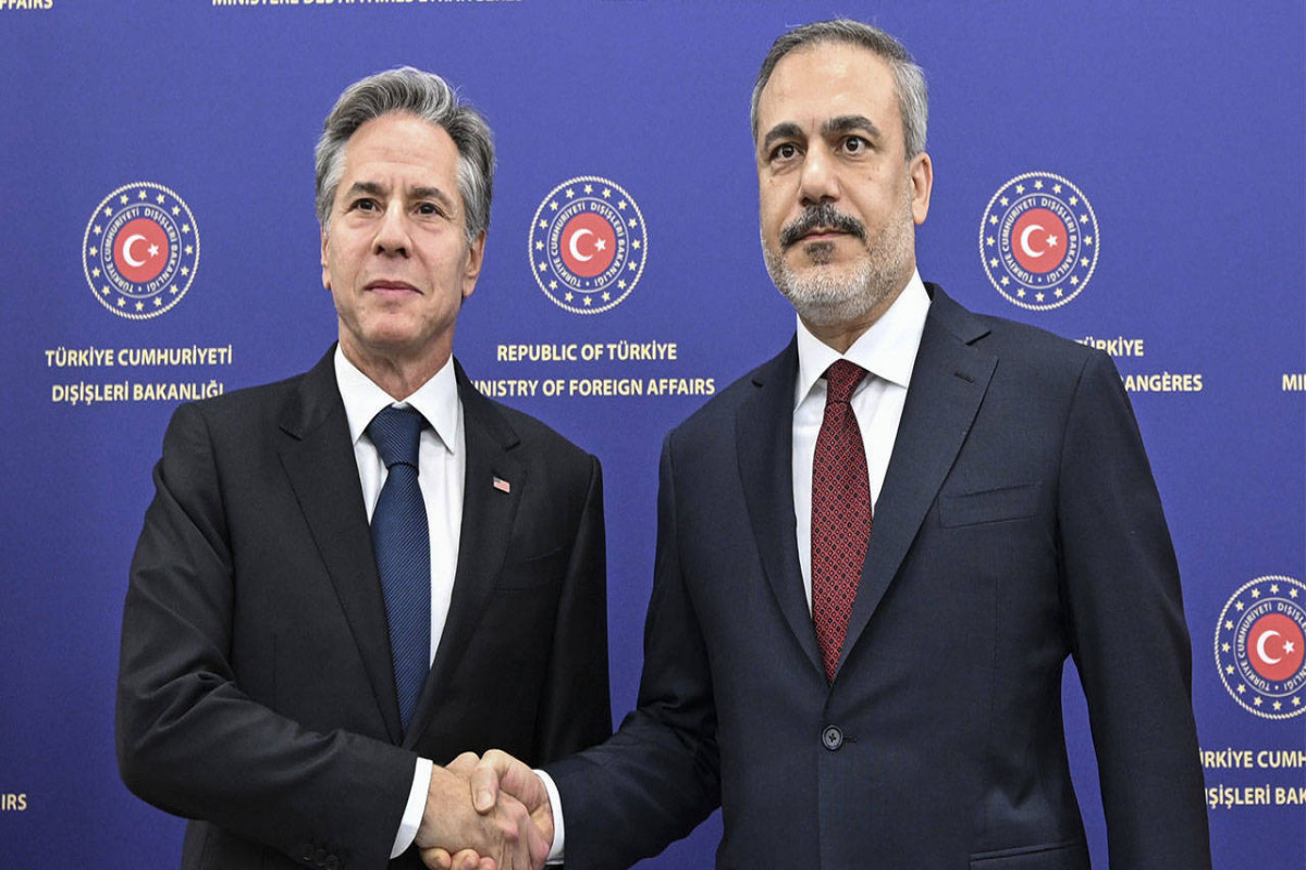 Turkish, US top diplomats discuss humanitarian crisis in Gaza