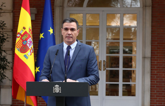 Spain's Prime Minister Pedro Sánchez