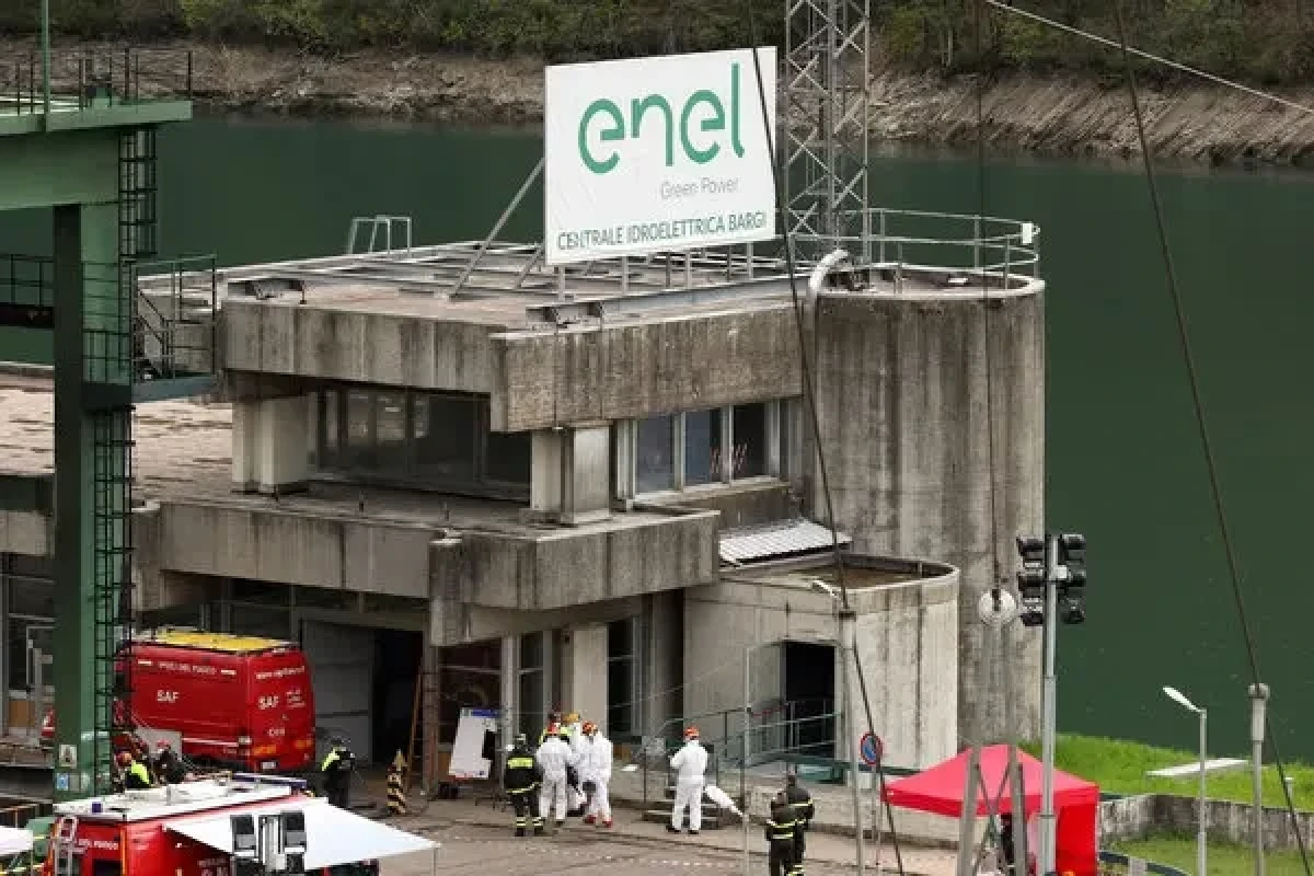 Death toll from Italian hydroelectric plant blast rises to five