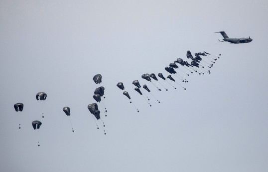 US has so far air-dropped 852 tons of humanitarian aid into Gaza, military says