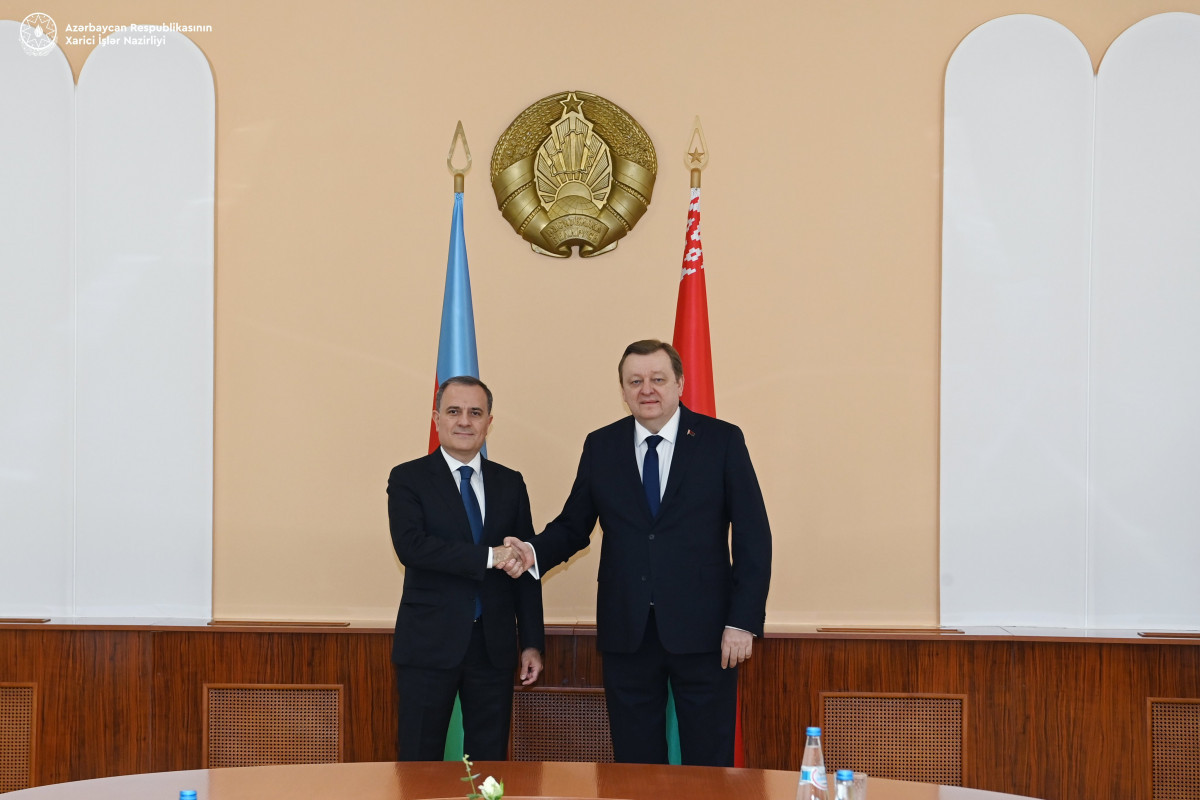 Azerbaijani FM meets with his Belarusian counterpart-UPDATED 