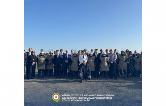 EU Committee members visited Azerbaijan's Aghdam and Fuzuli