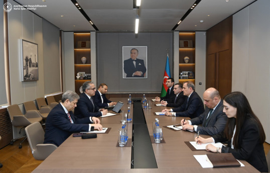 Azerbaijani FM meets with candidate for UNESCO director general post