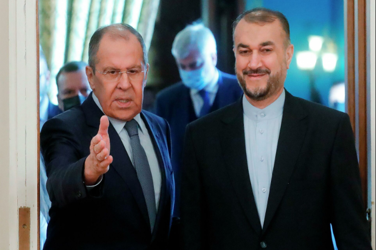 Russian, Iranian foreign ministers warn against further escalation in Middle East