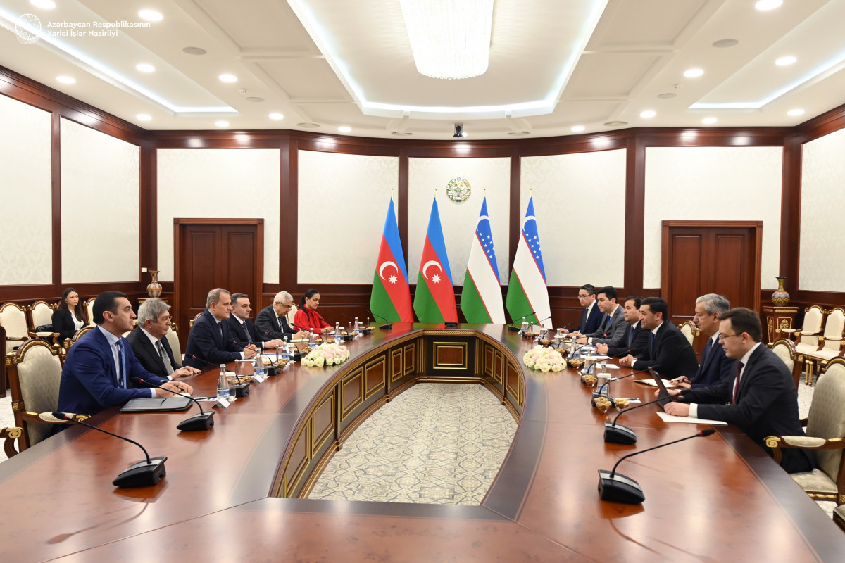 Azerbaijani FM discusses current situation in region with his Uzbek counterpart-PHOTO 