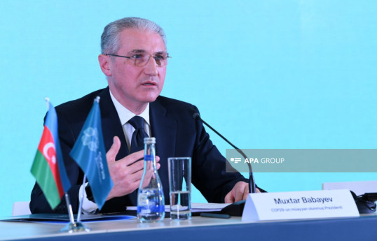 Mukhtar Babayev, Minister of Ecology and Natural Resources of the Republic of Azerbaijan