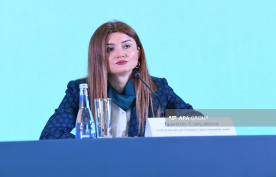 Narmin Jarchalova, Chair of the Board of Directors of the COP29 Azerbaijan Operating Company and the Chief Operations Officer for COP29 Azerbaijan