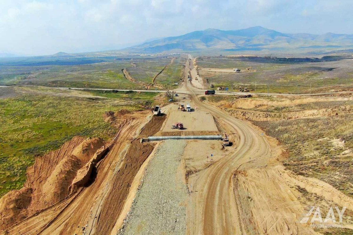 Azerbaijan commences to construct of Asgaran highway-PHOTO -VIDEO 