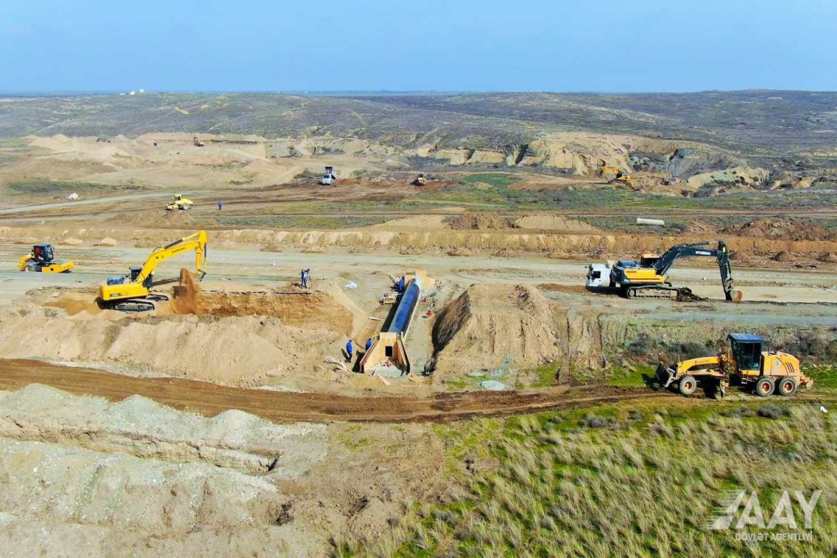 Azerbaijan commences to construct of Asgaran highway-PHOTO -VIDEO 