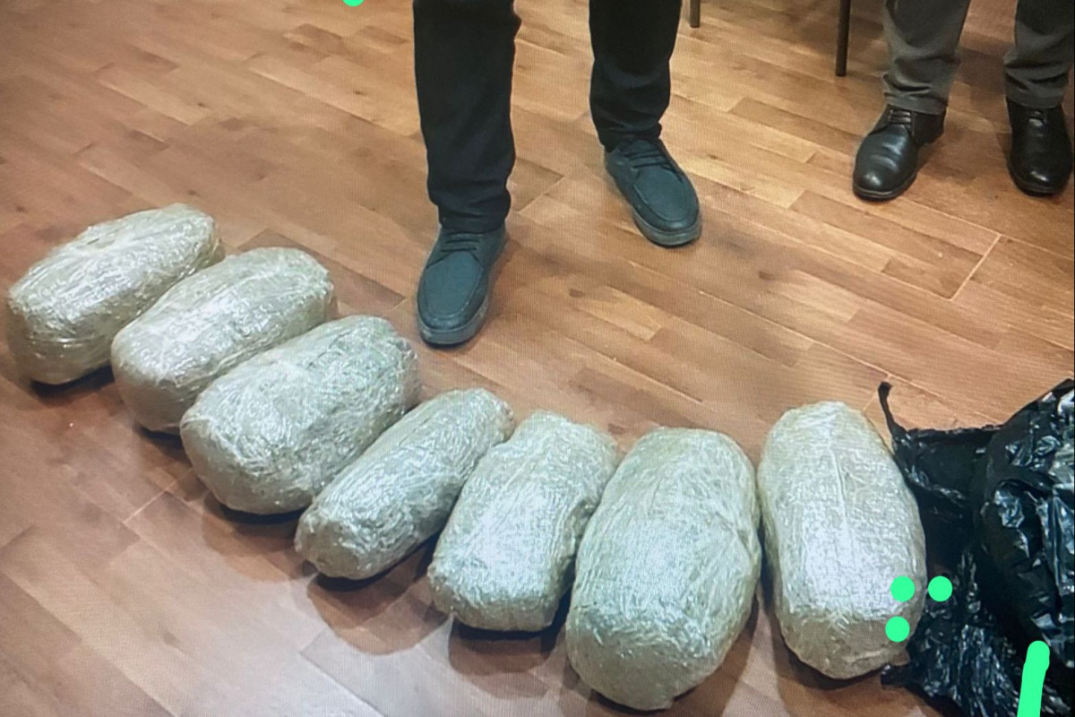 Azerbaijan arrests person who obtained 12 kg of drugs on order of an Iranian drug dealer -PHOTO 