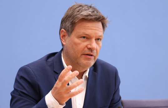 German Economy Minister Robert Habeck