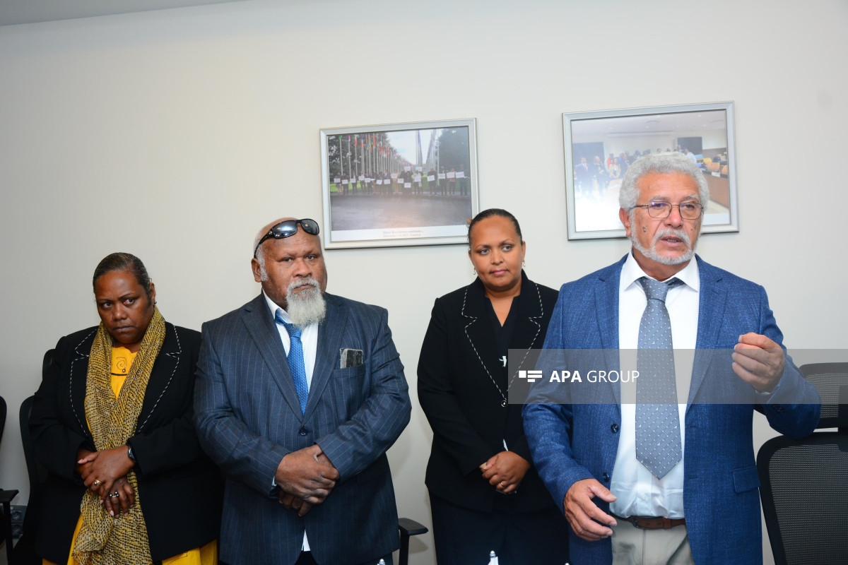 Cooperation with Azerbaijan is successfully implemented - New Caledonian representative - Vimarsana News