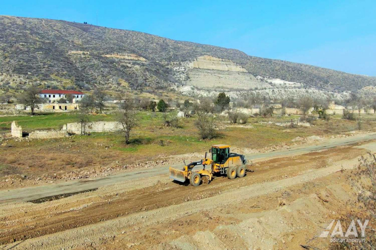 Azerbaijan starts to construct Aghdara-Aghdam highway-PHOTO 