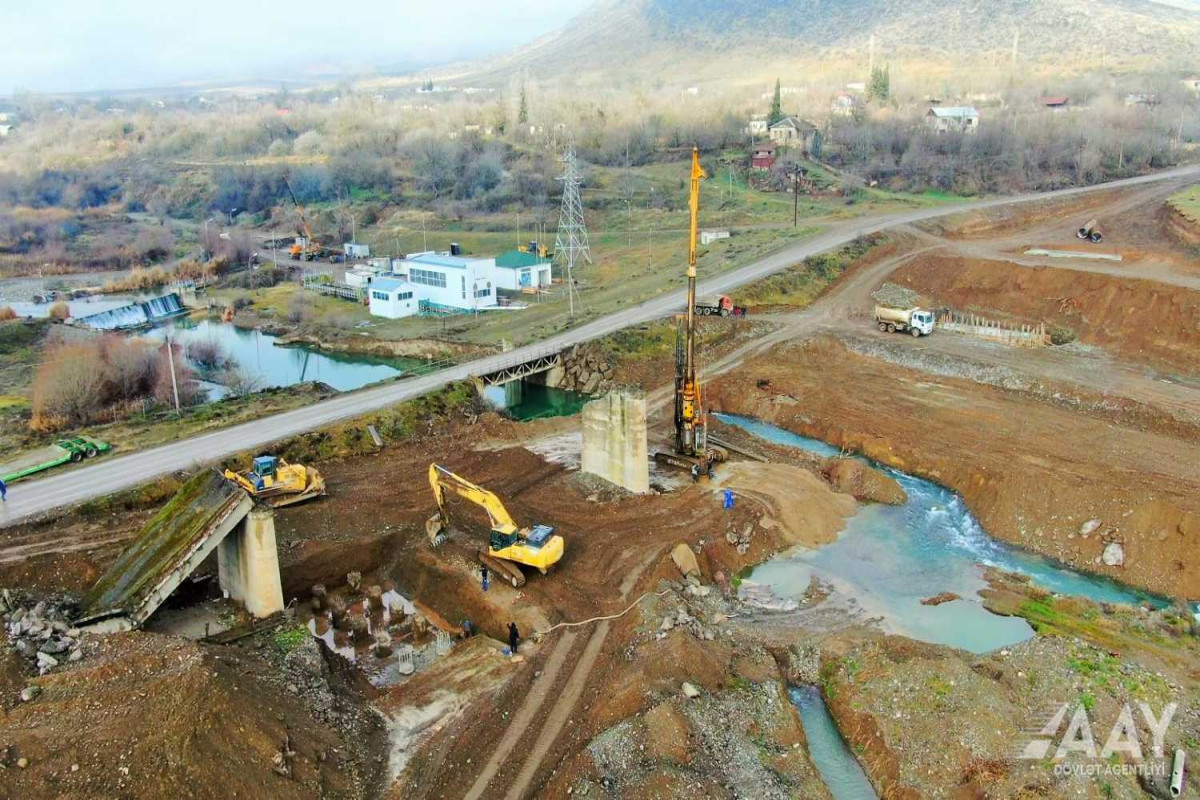 Azerbaijan starts to construct Aghdara-Aghdam highway-<span class="red_color">PHOTO