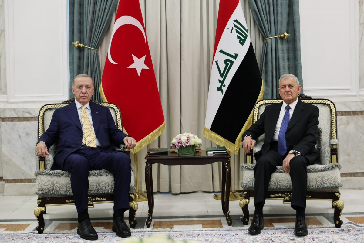 Turkish President Erdogan arrives in Iraq on his first visit in 13 years