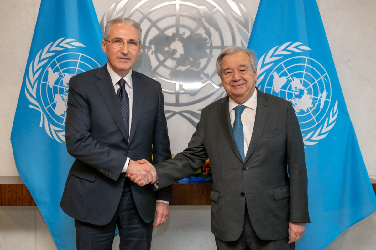 COP29 delegation meets with UN Sec. Gen. on Earth Day