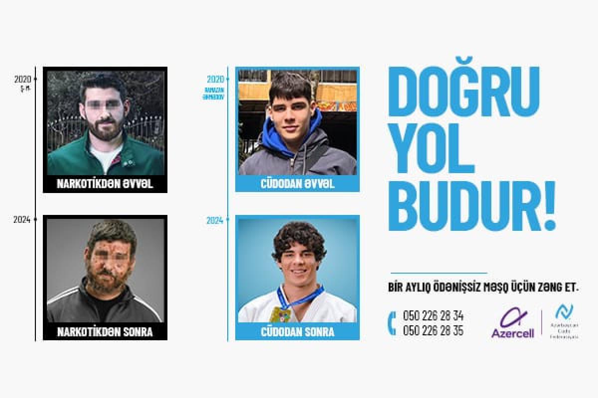 Azercell Telecom launches a social campaign "The Way to Go” in collaboration with the Azerbaijan Judo Federation