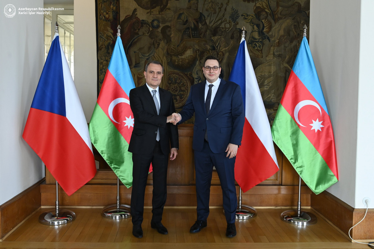 Azerbaijani FM's one-on-one meeting with his Czech counterpart kicks off -UPDATED 