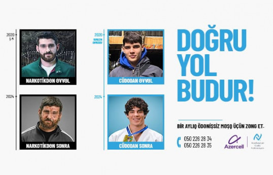 Azercell Telecom launches a social campaign "This Is the Way” in collaboration with the Azerbaijan Judo Federation