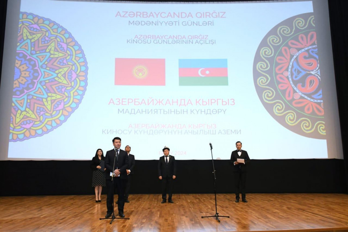 Baku hosts opening ceremony of Kyrgyz Cinema Days