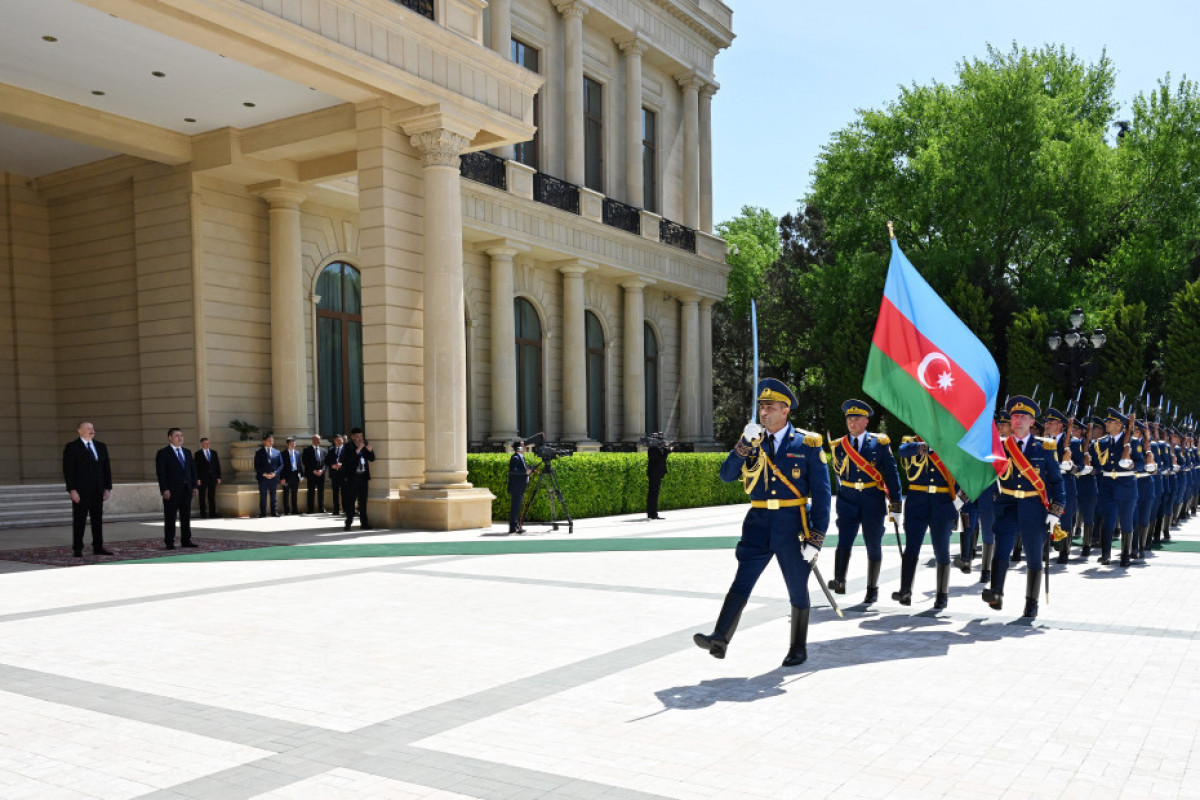 Official welcome ceremony was held for President of Kyrgyzstan Sadyr Zhaparov