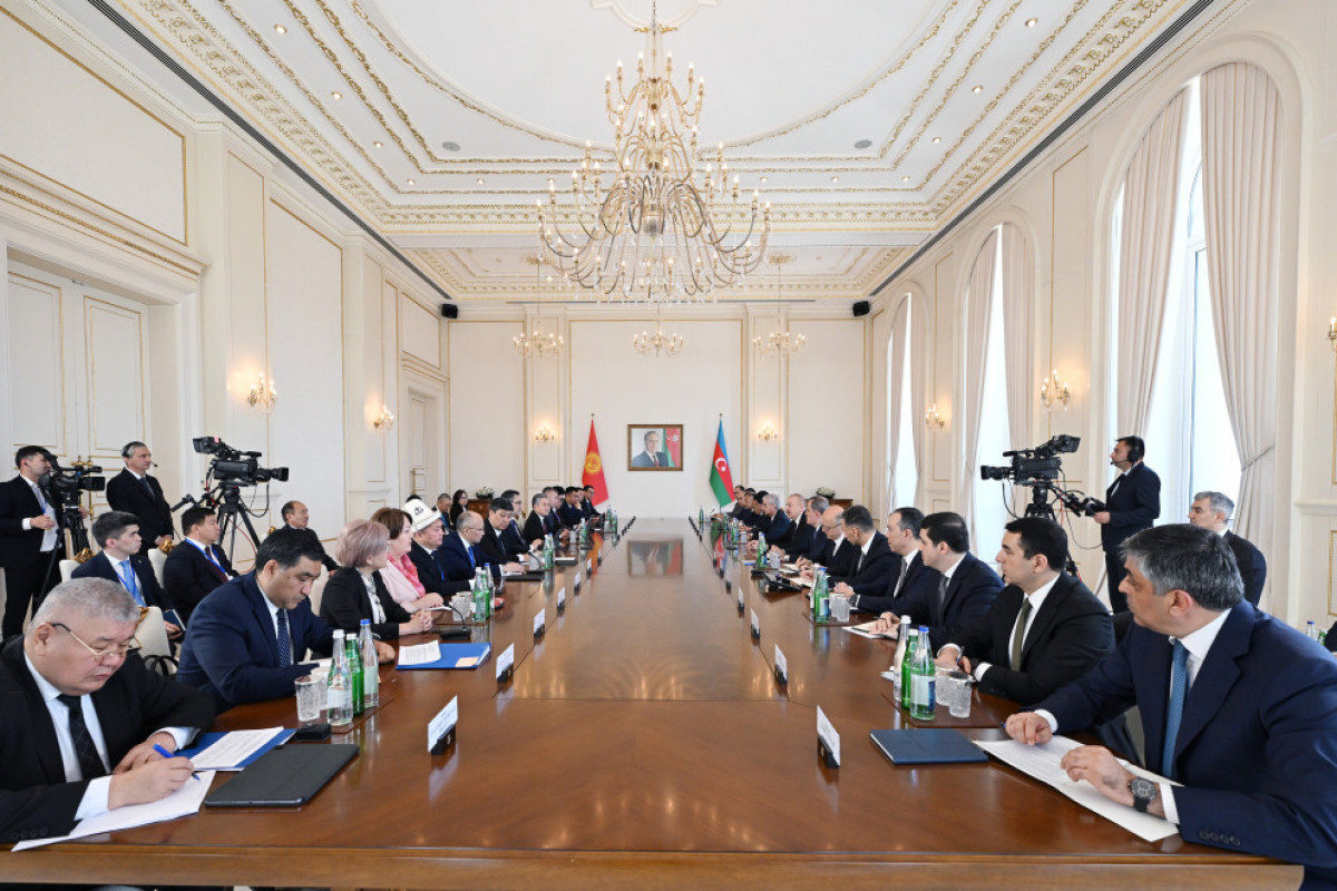 2nd meeting of the Azerbaijan-Kyrgyzstan Interstate Council was held -UPDATED 