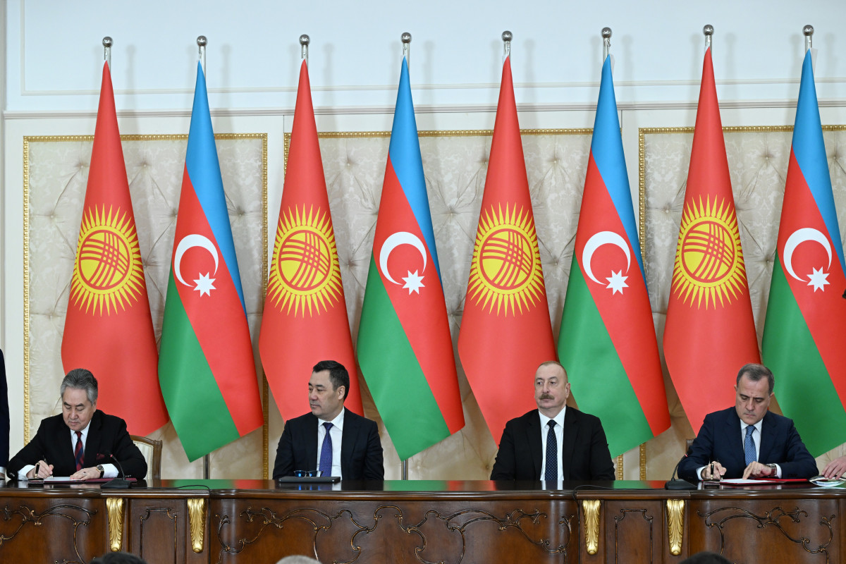 Azerbaijan and Kyrgyzstan signed documents -UPDATED 1 