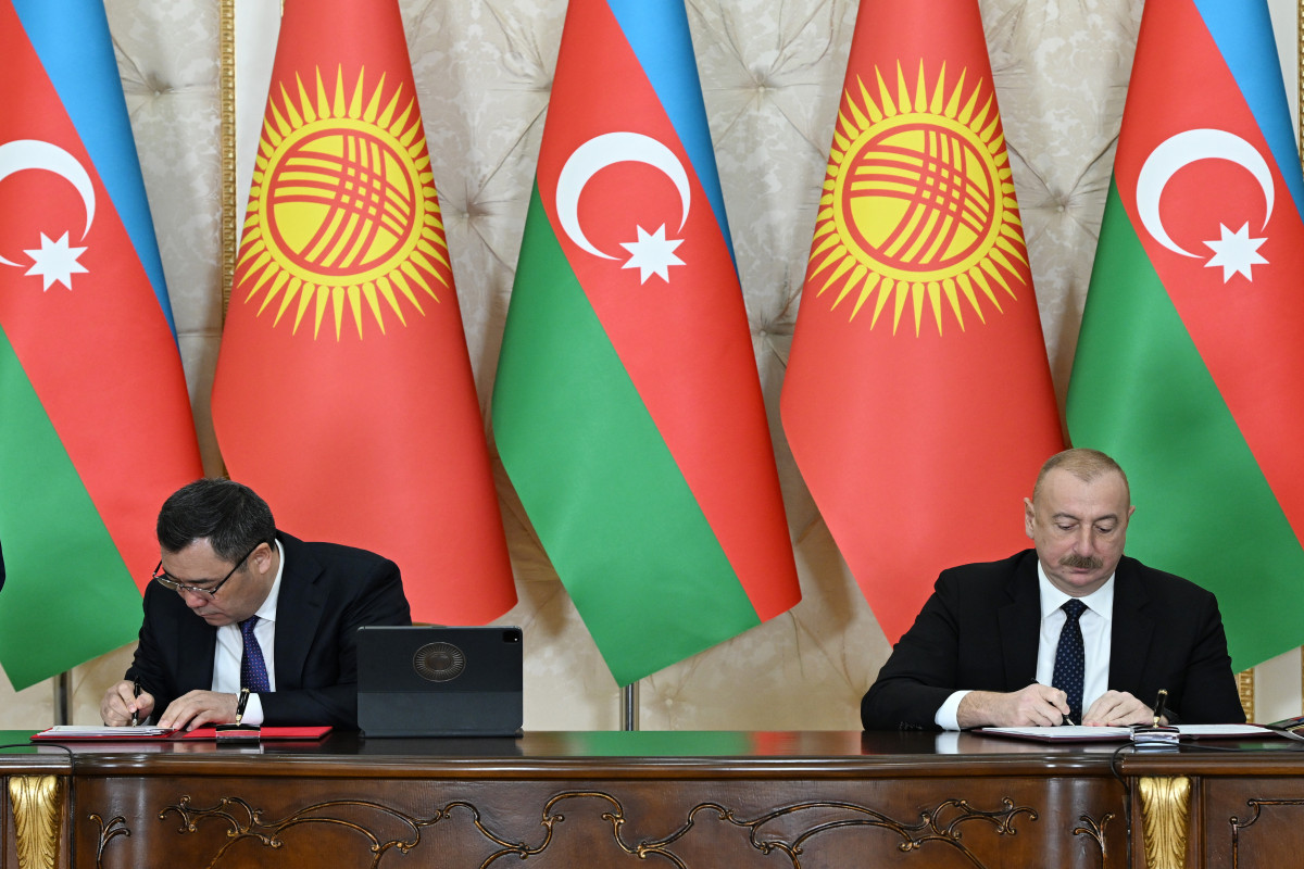 Azerbaijan and Kyrgyzstan signed documents -UPDATED 1 