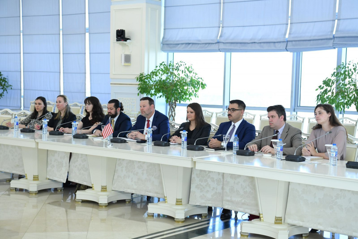 Azerbaijan's Milli Majlis holds meeting with legislative assistants of members of U.S. Congress-UPDATED 