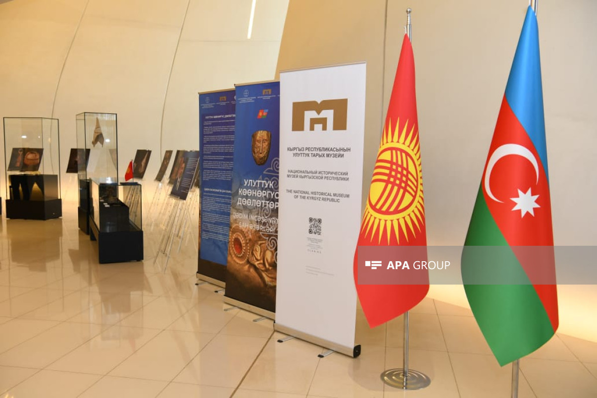Exhibition of Kyrgyzstan art examples opened at Azerbaijan
