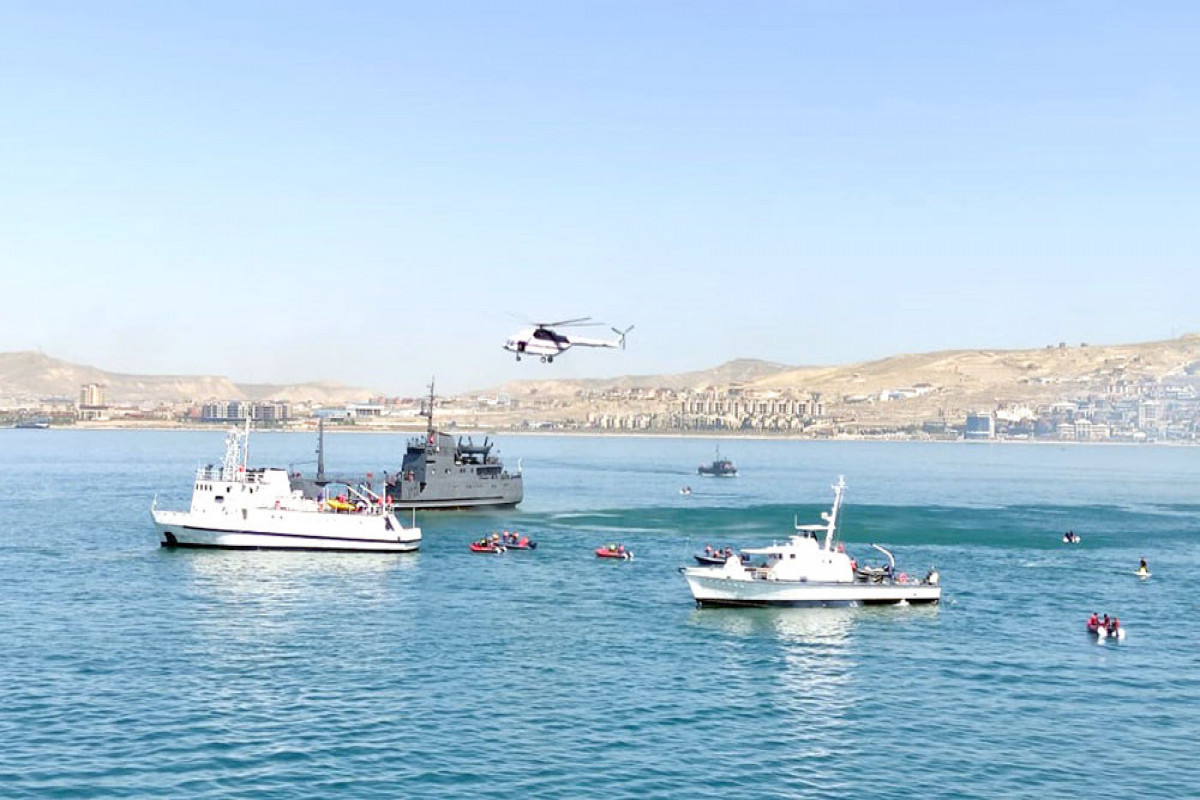 Joint tactical exercise of Naval Forces and MES being held in Caspian Sea - Vimarsana News