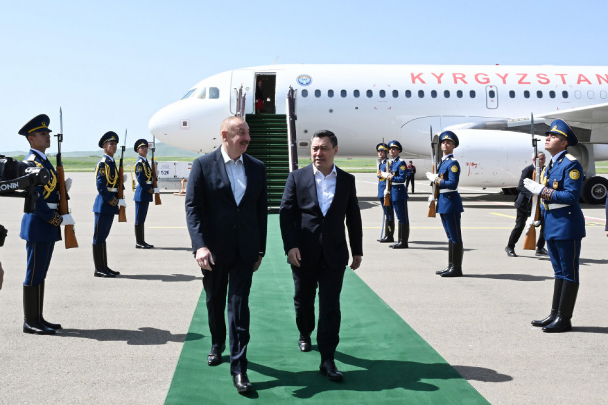 President of Kyrgyzstan Sadyr Zhaparov, who is on state visit to Azerbaijan, arrived in Fuzuli district