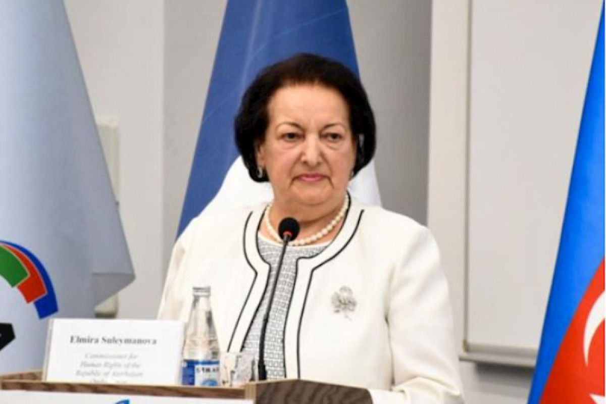 Elmira Suleymanova, former Commissioner for Human Rights (Ombudsman) of the Republic of Azerbaijan