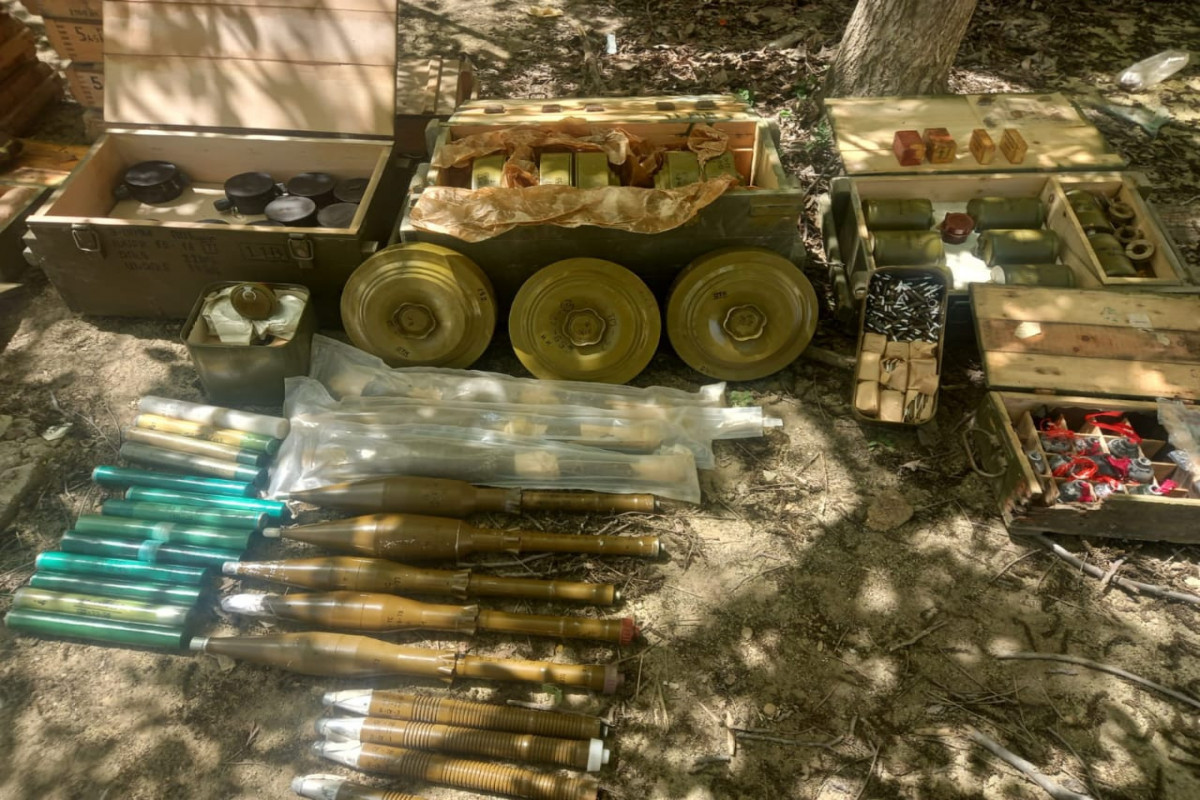 Azerbaijani police discovered explosive devices in Khojavand-<span class="red_color">PHOTO