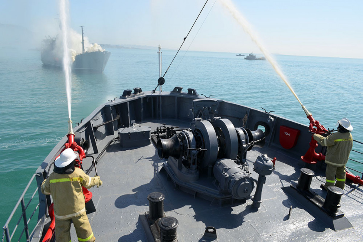 Azerbaijan's Naval Forces and MES wrap up Wave-2024 joint tactical exercise in Caspian Sea-PHOTO -VIDEO 