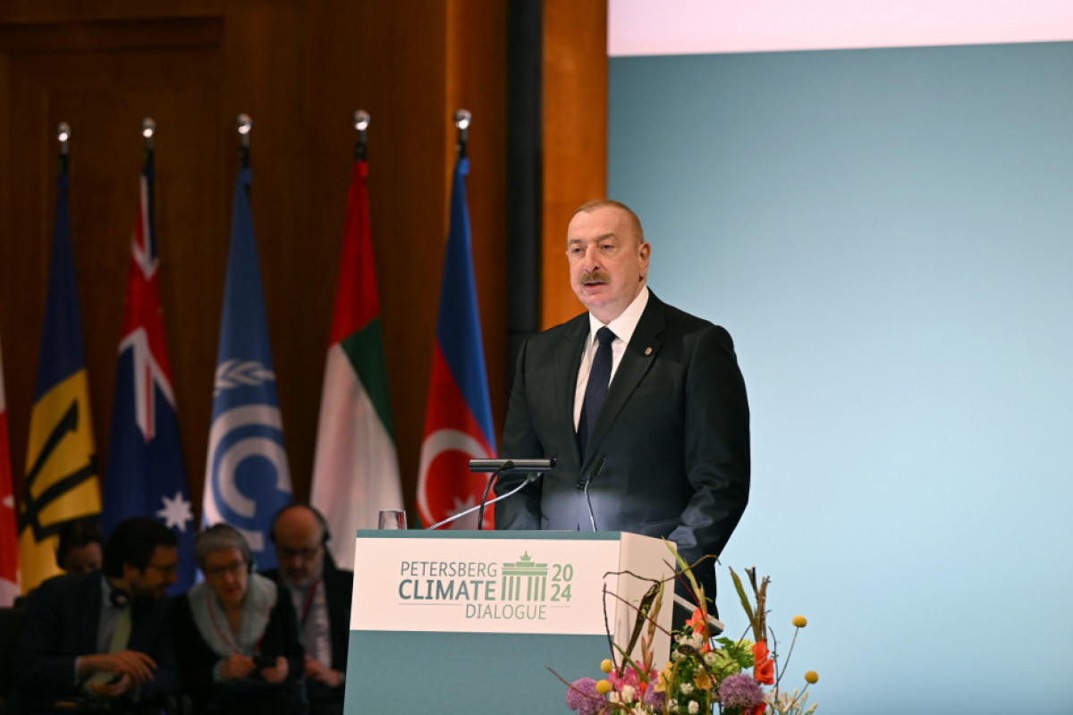 President Ilham Aliyev participated in the High Level Segment of the 15th Petersberg Climate Dialogue-UPDATED-3 