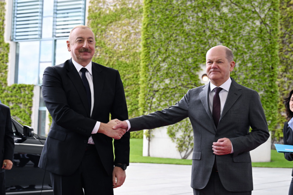 President Ilham Aliyev's one-on-one meeting with German Federal Chancellor Olaf Scholz ended-UPDATED 