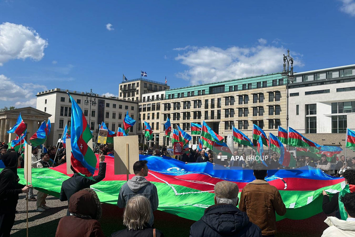 Diaspora activists held rally in support of Azerbaijan in Berlin -VIDEO -PHOTO 
