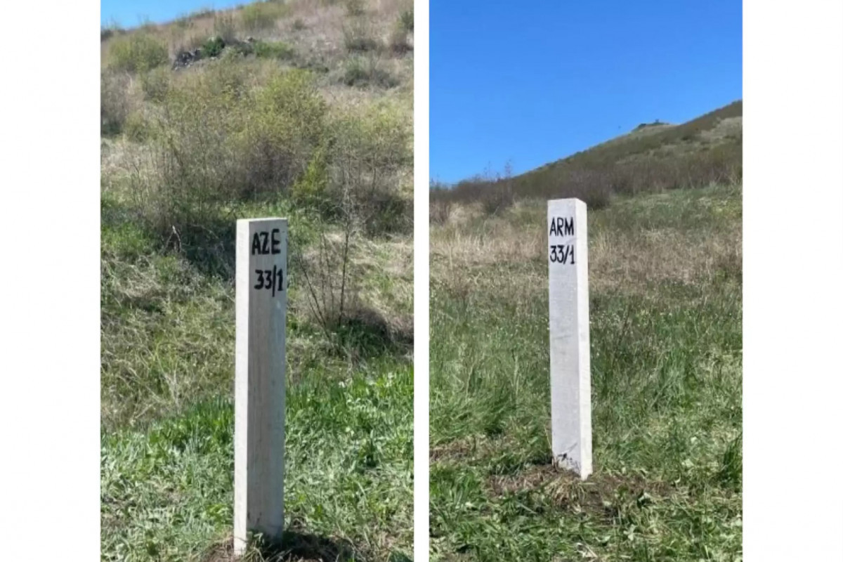 28 border markers installed between Azerbaijan and Armenia