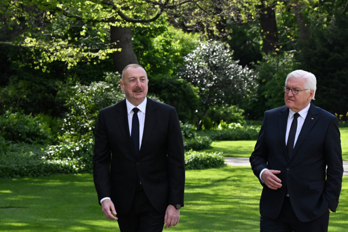 President Ilham Aliyev held one-on-one meeting with President of Germany Frank-Walter Steinmeier-UPDATED 