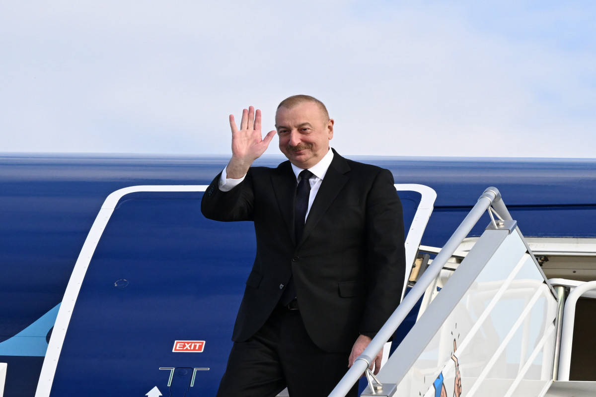 President Ilham Aliyev completed his working visit to Germany-PHOTO 