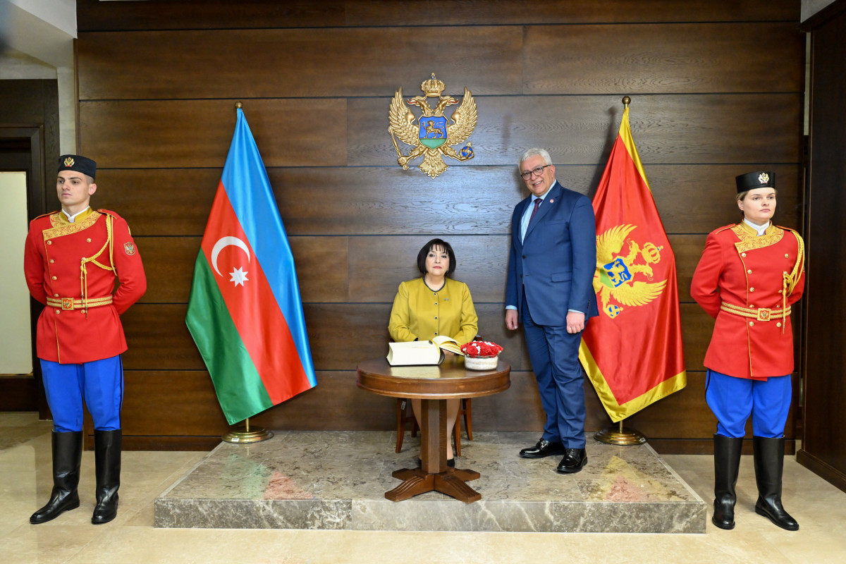 Speaker of Milli Majlis met with President of the Parliament of Montenegro-PHOTO 